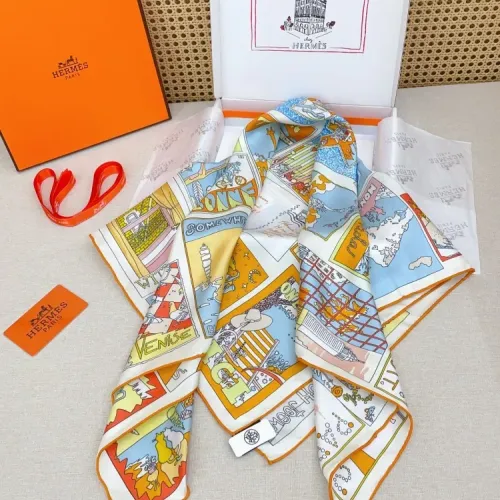 Replica Hermes Silk Squares #1423699 $64.00 USD for Wholesale
