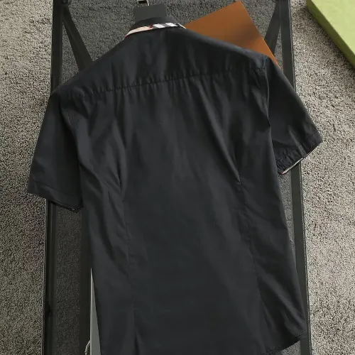 Replica Burberry Shirts Short Sleeved For Men #1423731 $38.00 USD for Wholesale