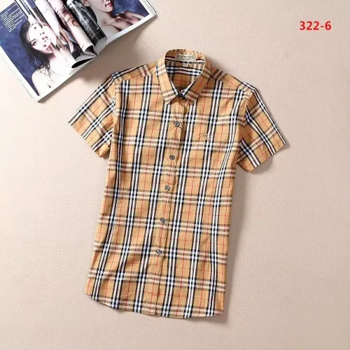 Burberry Shirts Short Sleeved For Women #1423744 $36.00 USD, Wholesale Replica Burberry Shirts