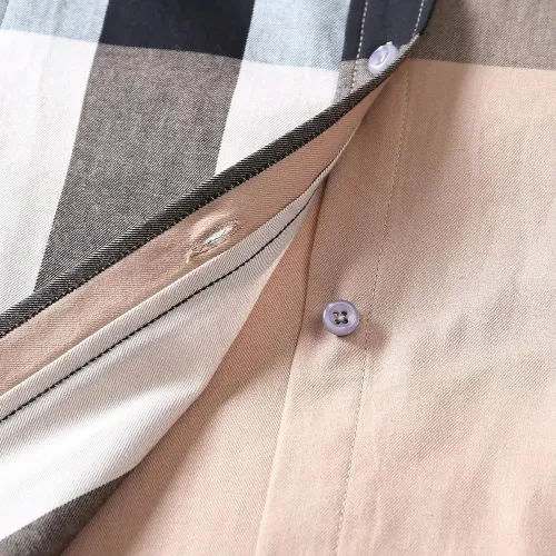 Replica Burberry Shirts Short Sleeved For Women #1423746 $36.00 USD for Wholesale