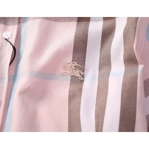 Replica Burberry Shirts Short Sleeved For Women #1423747 $36.00 USD for Wholesale