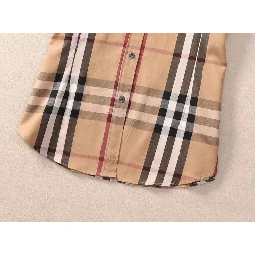 Replica Burberry Shirts Short Sleeved For Women #1423748 $36.00 USD for Wholesale