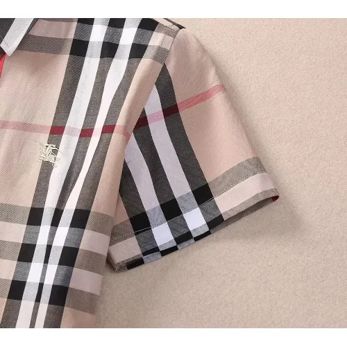 Replica Burberry Shirts Short Sleeved For Women #1423749 $36.00 USD for Wholesale