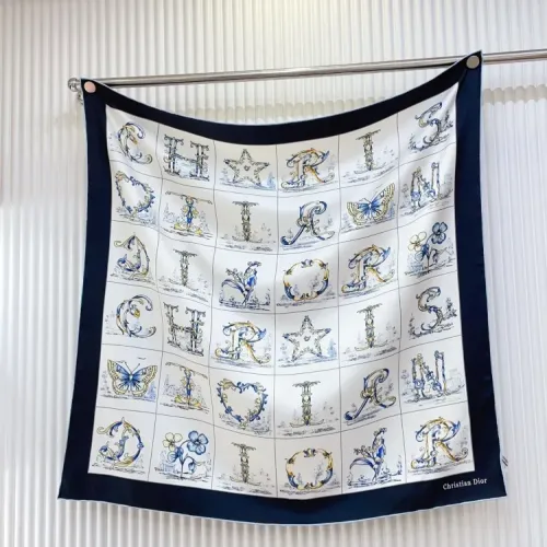Christian Dior Squares #1423773 $64.00 USD, Wholesale Replica Christian Dior Scarf