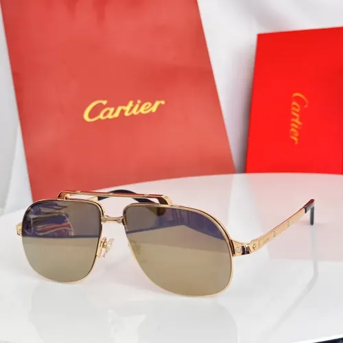 Cartier AAA Quality Sunglassess #1423820 $60.00 USD, Wholesale Replica Cartier AAA Quality Sunglassess
