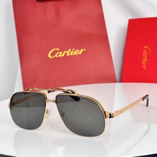 Cartier AAA Quality Sunglassess #1423823 $60.00 USD, Wholesale Replica Cartier AAA Quality Sunglassess