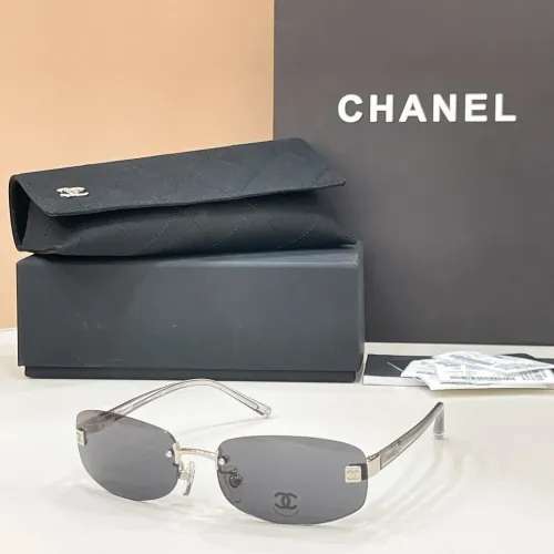 Chanel AAA Quality Sunglasses #1423843 $64.00 USD, Wholesale Replica Chanel AAA Quality Sunglasses