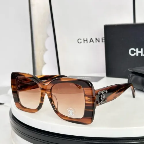 Chanel AAA Quality Sunglasses #1423856 $52.00 USD, Wholesale Replica Chanel AAA Quality Sunglasses