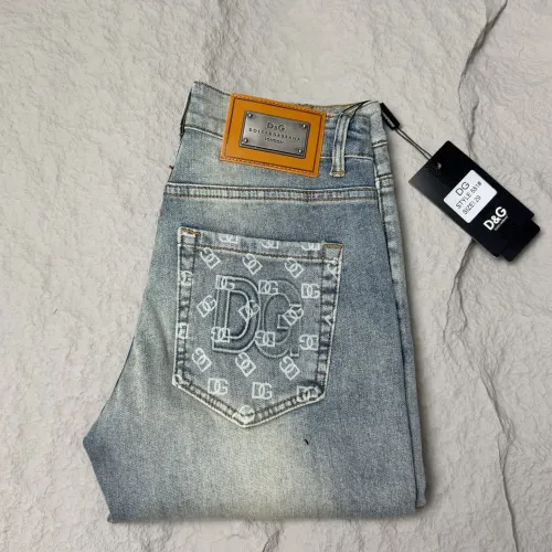 Dolce &amp; Gabbana D&amp;G Jeans For Men #1423861 $48.00 USD, Wholesale Replica Dolce &amp; Gabbana D&amp;G Jeans
