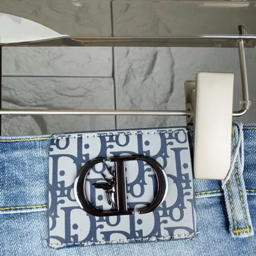 Replica Christian Dior Jeans For Men #1423877 $48.00 USD for Wholesale