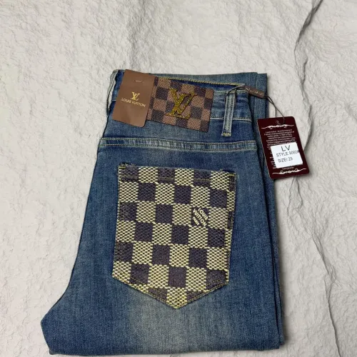 Louis Vuitton LV Jeans For Men #1423899 $48.00 USD, Wholesale Replica Louis Vuitton LV Jeans