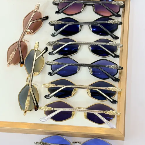 Replica Chrome Hearts AAA Quality Sunglasses #1423906 $85.00 USD for Wholesale