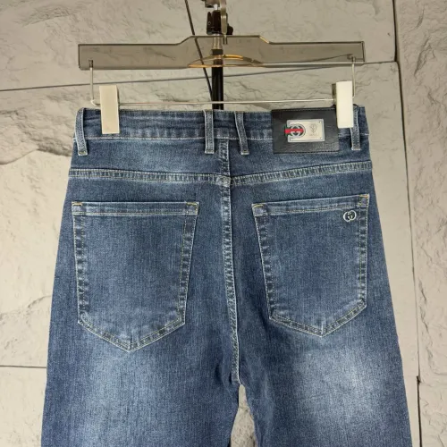 Replica Gucci Jeans For Men #1423913 $45.00 USD for Wholesale