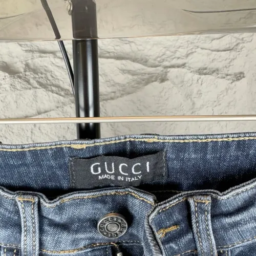 Replica Gucci Jeans For Men #1423913 $45.00 USD for Wholesale