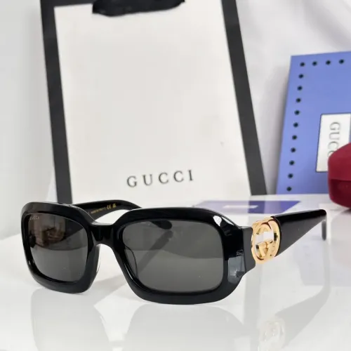 Gucci AAA Quality Sunglasses #1423922 $60.00 USD, Wholesale Replica Gucci AAA Quality Sunglasses