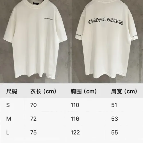 Replica Chrome Hearts T-Shirts Short Sleeved For Unisex #1423965 $56.00 USD for Wholesale