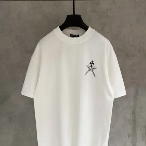 Replica Chrome Hearts T-Shirts Short Sleeved For Unisex #1423990 $56.00 USD for Wholesale