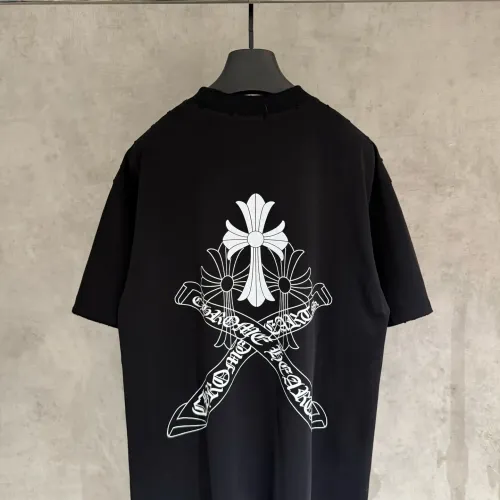 Chrome Hearts T-Shirts Short Sleeved For Unisex #1423991 $56.00 USD, Wholesale Replica Chrome Hearts T-Shirts