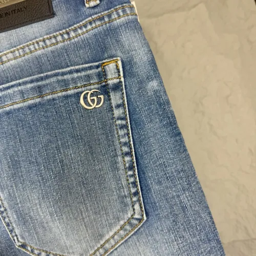 Replica Gucci Jeans For Men #1424045 $48.00 USD for Wholesale
