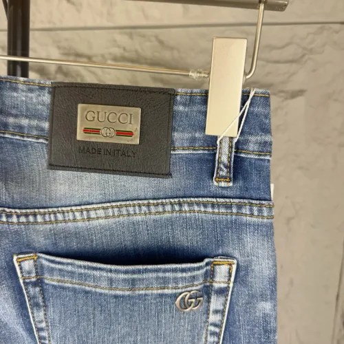 Replica Gucci Jeans For Men #1424045 $48.00 USD for Wholesale