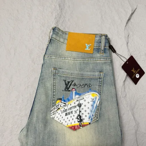 Louis Vuitton LV Jeans For Men #1424082 $52.00 USD, Wholesale Replica Louis Vuitton LV Jeans