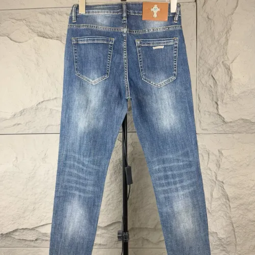 Replica Chrome Hearts Jeans For Men #1424090 $48.00 USD for Wholesale