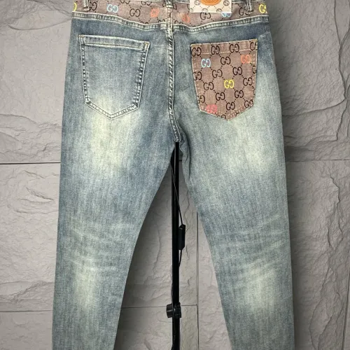 Replica Gucci Jeans For Men #1424094 $52.00 USD for Wholesale