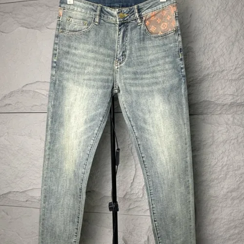 Replica Louis Vuitton LV Jeans For Men #1424095 $52.00 USD for Wholesale