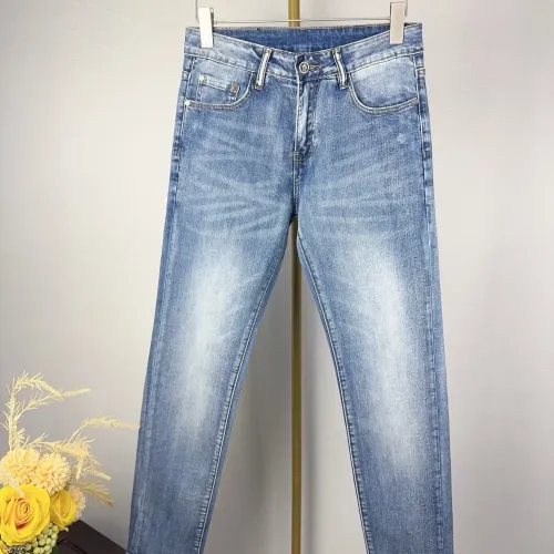 Replica Moncler Jeans For Men #1424120 $48.00 USD for Wholesale