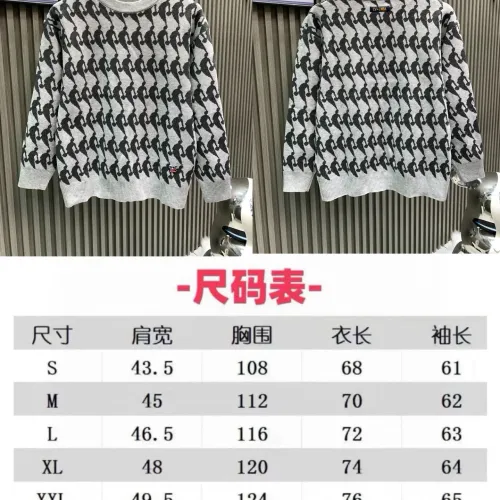 Replica Louis Vuitton LV Sweaters Long Sleeved For Unisex #1424124 $56.00 USD for Wholesale