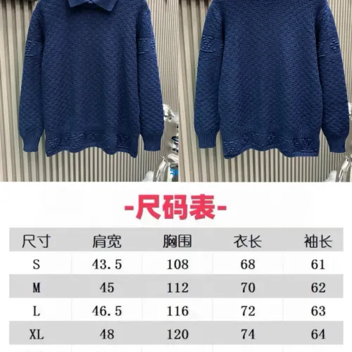 Replica Louis Vuitton LV Sweaters Long Sleeved For Unisex #1424130 $64.00 USD for Wholesale
