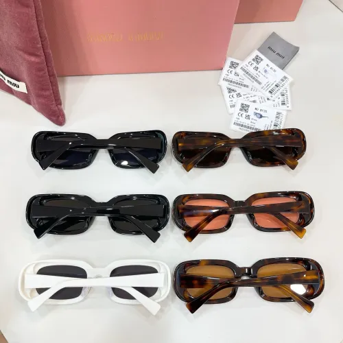 Replica MIU MIU AAA Quality Sunglasses #1424164 $68.00 USD for Wholesale