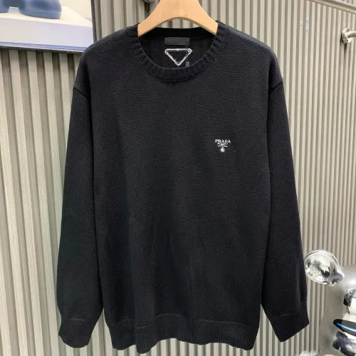 Prada Sweaters Long Sleeved For Unisex #1424221 $68.00 USD, Wholesale Replica Prada Sweaters