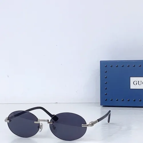 Gucci AAA Quality Sunglasses #1424227 $60.00 USD, Wholesale Replica Gucci AAA Quality Sunglasses