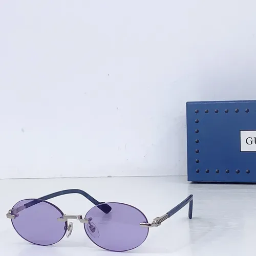 Gucci AAA Quality Sunglasses #1424233 $60.00 USD, Wholesale Replica Gucci AAA Quality Sunglasses