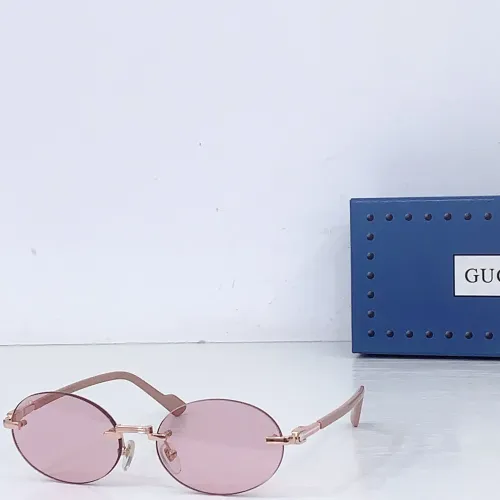 Gucci AAA Quality Sunglasses #1424234 $60.00 USD, Wholesale Replica Gucci AAA Quality Sunglasses
