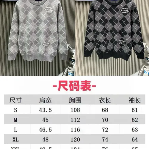 Replica Louis Vuitton LV Sweaters Long Sleeved For Unisex #1424262 $68.00 USD for Wholesale