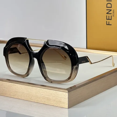 Fendi AAA Quality Sunglasses #1424265 $68.00 USD, Wholesale Replica Fendi AAA Quality Sunglasses