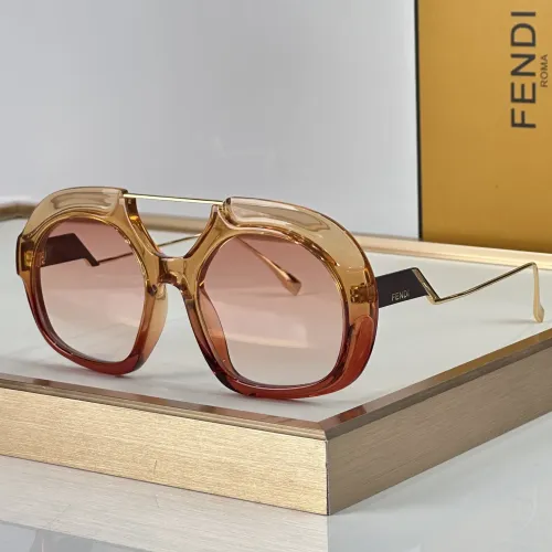Fendi AAA Quality Sunglasses #1424268 $68.00 USD, Wholesale Replica Fendi AAA Quality Sunglasses