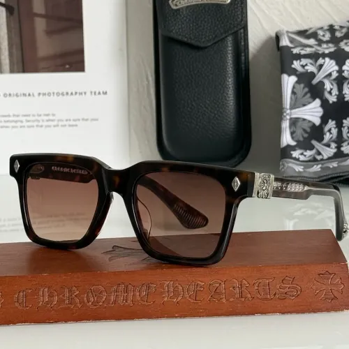Chrome Hearts AAA Quality Sunglasses #1424290 $80.00 USD, Wholesale Replica Chrome Hearts AAA Quality Sunglasses