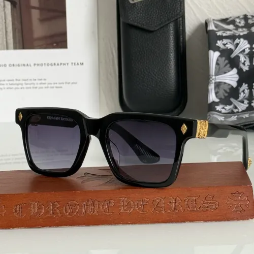 Chrome Hearts AAA Quality Sunglasses #1424291 $80.00 USD, Wholesale Replica Chrome Hearts AAA Quality Sunglasses