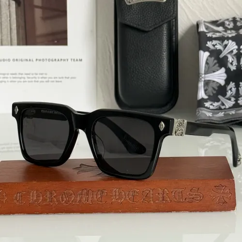 Chrome Hearts AAA Quality Sunglasses #1424292 $80.00 USD, Wholesale Replica Chrome Hearts AAA Quality Sunglasses