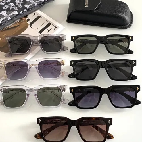 Replica Chrome Hearts AAA Quality Sunglasses #1424295 $80.00 USD for Wholesale