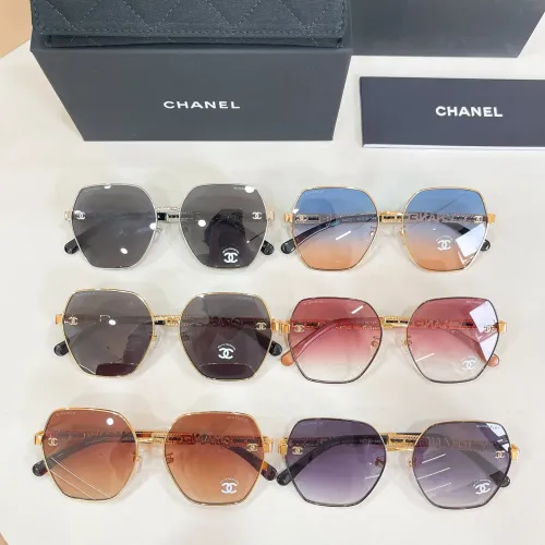 Replica Chanel AAA Quality Sunglasses #1424307 $60.00 USD for Wholesale