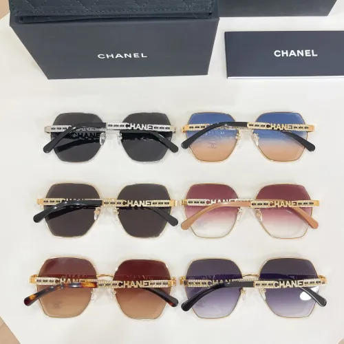 Replica Chanel AAA Quality Sunglasses #1424307 $60.00 USD for Wholesale