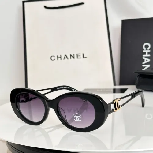 Chanel AAA Quality Sunglasses #1424340 $52.00 USD, Wholesale Replica Chanel AAA Quality Sunglasses