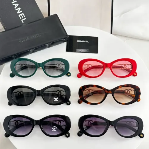 Replica Chanel AAA Quality Sunglasses #1424342 $52.00 USD for Wholesale