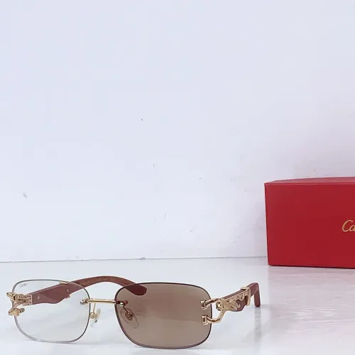 Cartier AAA Quality Sunglassess #1424345 $72.00 USD, Wholesale Replica Cartier AAA Quality Sunglassess