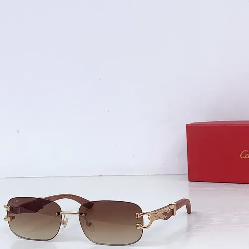 Cartier AAA Quality Sunglassess #1424346 $60.00 USD, Wholesale Replica Cartier AAA Quality Sunglassess