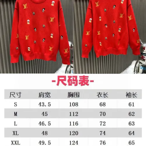 Replica Louis Vuitton LV Sweaters Long Sleeved For Unisex #1424351 $72.00 USD for Wholesale